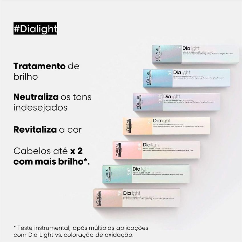 Tonalizante Dialight 8 Multicolorido L'Oréal Paris 50ml - imagem 3