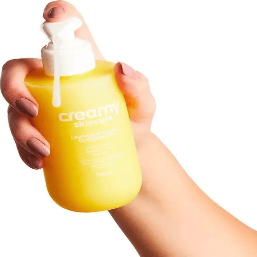 Limpador Facial Glicerinado 50% Glicerina Multicolorido Creamy - imagem 2
