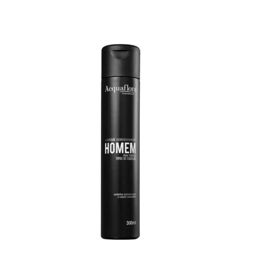 Condicionador Homem Desembaraça E Hidrata Com Proteína Hidrolisada Acquaflora 300ml - imagem 2