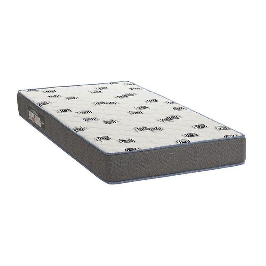 Cama Evolutiva Ravi Com Proteção Lateral Lisa MDF Branco Fosco E Colchão D33 Reller Móveis - imagem 3
