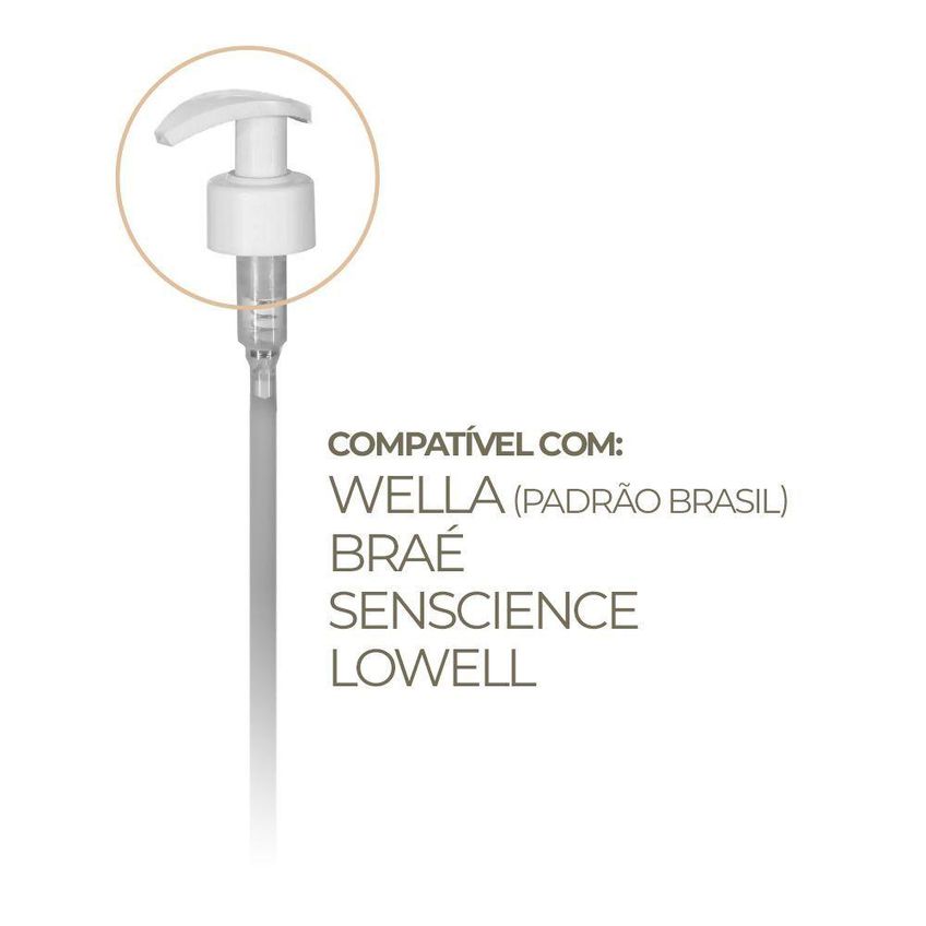 Condicionador Divine Anti-frizz Nutritivo Com Válvula Pump 1L Braé - imagem 2