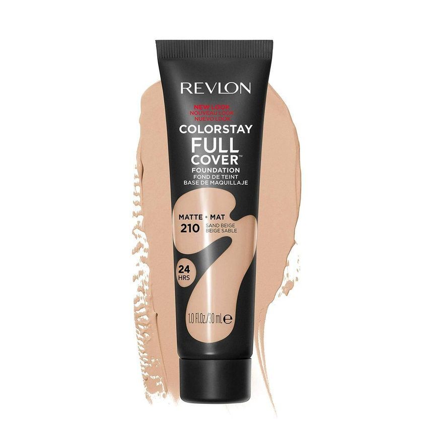 Base Líquida Colorstay Full Cover FPS 35 210 Sand Beige 30ml Revlon - imagem 5