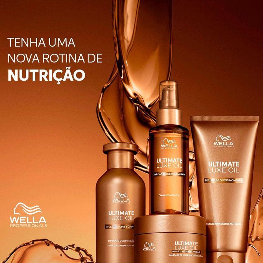 Óleo Capilar Ultimate Luxe Oil Reconstrução Instantânea 30ml Wella - imagem 4