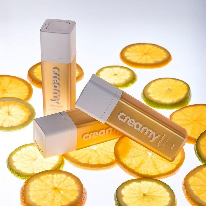 Sérum Antioxidante Vitamina C Gold Pura Com Vitamina C Pura E Ouro 30ml Creamy - imagem 4