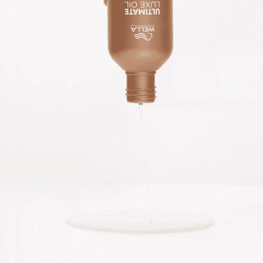 Condicionador Ultimate Luxe Oil Nutrição Profunda Com Óleos 1l Wella - imagem 3