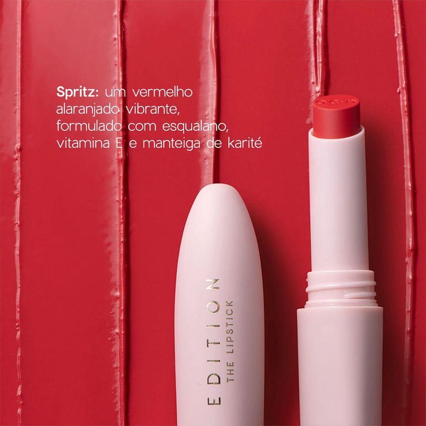Batom Lipstick Spritz Cremoso Laranja Oceane - imagem 5