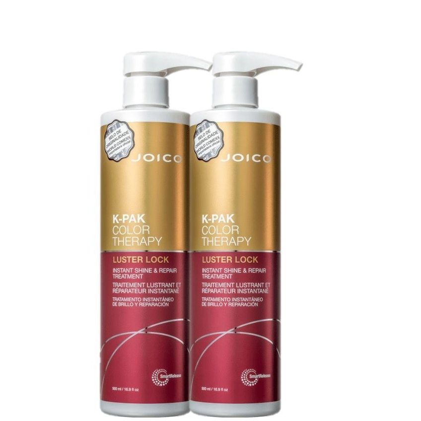 Kit Máscara Capilar K-pak Color Therapy Luster Lock Smart Release Multicolorido Joico 2 Unidades - imagem 3