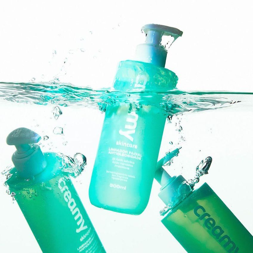 Limpador Facial Antioleosidade Creamy Controle De Oleosidade Com Ácido Salicílico 300ml - imagem 2