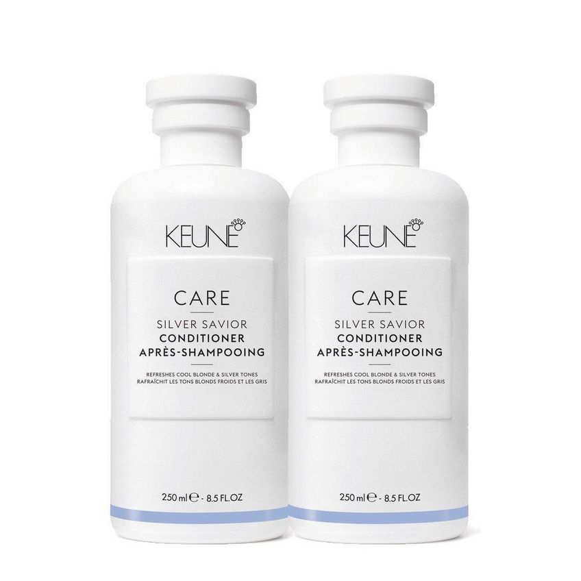 Kit Condicionador Keune Care Silver Savior Para Cabelos Claros 2 Unidades 250ml - imagem 5