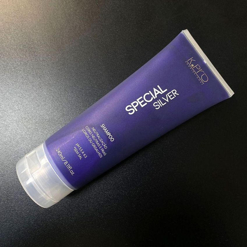 Kit De Tratamento Capilar Special Silver Desamarelador Hidratação Intensa Shampoo 240ml Máscara 165g - imagem 3