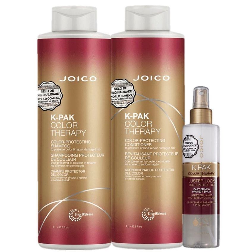 Kit De Tratamento Capilar K-pak Color Therapy Manutenção Da Cor Proteção Da Cor Multicolorido Joico - imagem 4