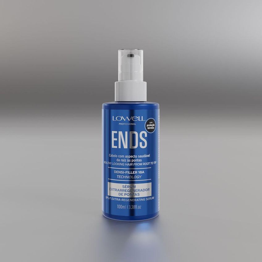 Regenerador De Pontas Ends Extra Toque Macio Multicolorido Lowell 100ml - imagem 2