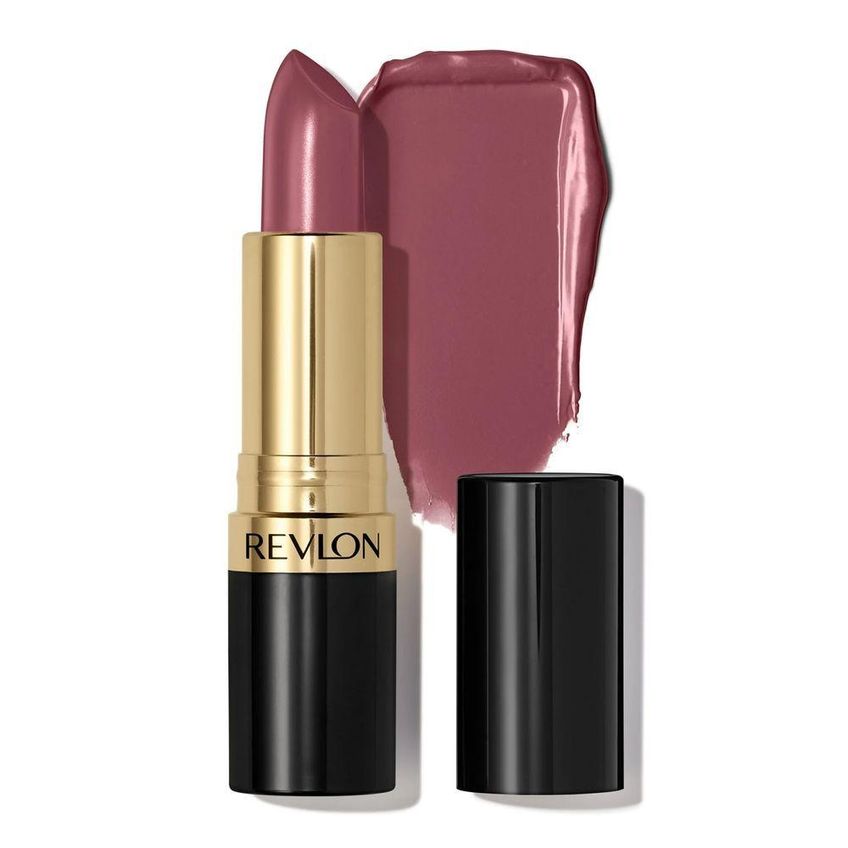Batom Super Lustrous Lipstick Mauvey Night 473 Hidrata Nutre Textura Cremosa Roxo Revlon - imagem 5