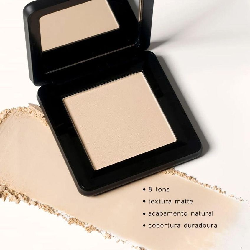 Pó Compacto Edition Compact Powder Porcelain Acabamento Suave Efeito Natural Oceane 8,5g - imagem 4
