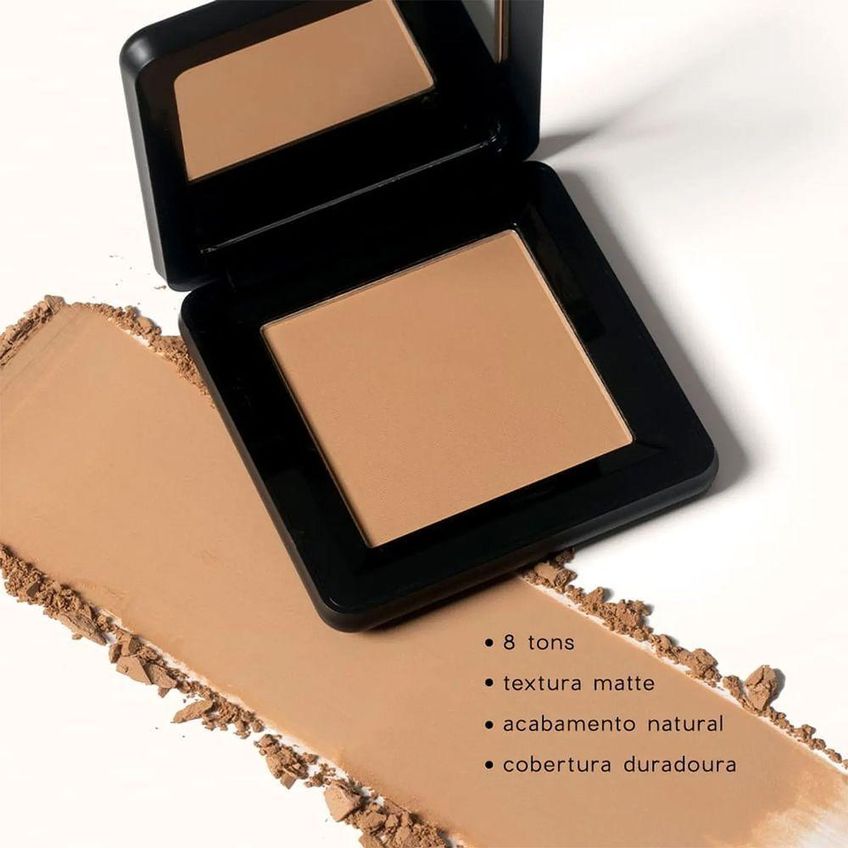 Pó Compacto Edition Compact Powder True Caramel Textura Ultrafina Oceane 8,5g - imagem 3