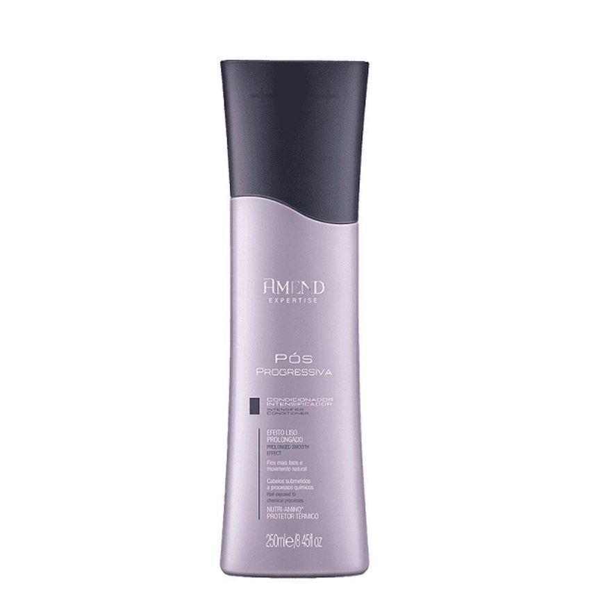 Condicionador Pos Progressiva Repara Danos Multicolorido Amend Cosméticos 250ml - imagem 3