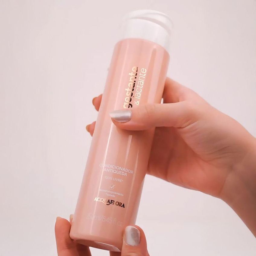 Kit De Cuidados Capilares Gestante E Lactante Duo Tônico Antiqueda Com Shampoo 250ml Condicionador - imagem 5