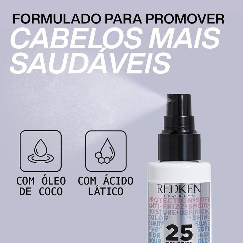 Leave-in Redken One United 25 Benefícios 25 Ações Em 1 200ml - imagem 3