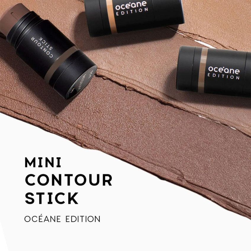 Contorno Em Bastão Edition Stick Marrom Médio Para Esculpir E Definir Ângulos Do Rosto Oceane - imagem 4