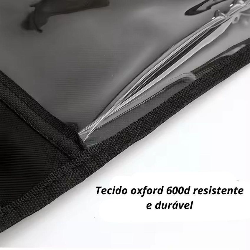 Organizador Para Carro Com Suporte De Tablet Encosto De Banco Compatível Com Suvs Bolso Até 10,1" - imagem 3