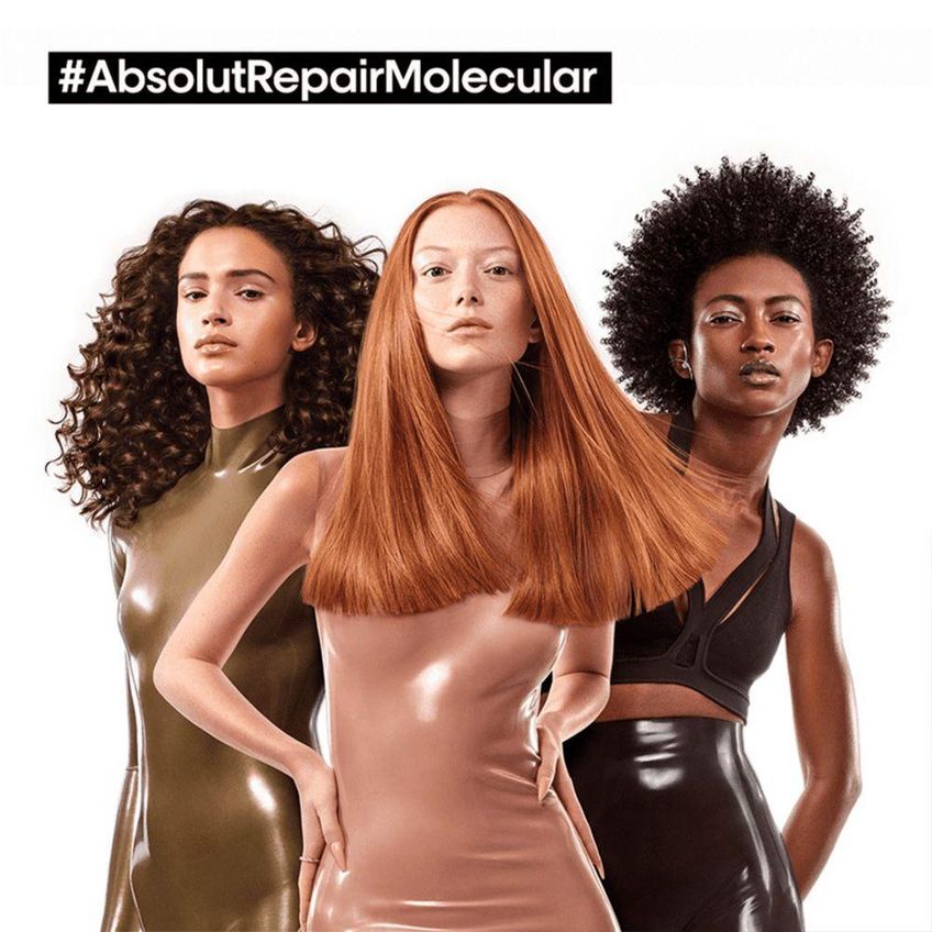 Leave-in Absolut Repair Molecular Reparação Profunda Proteção Térmica 230C L'Oréal - imagem 3