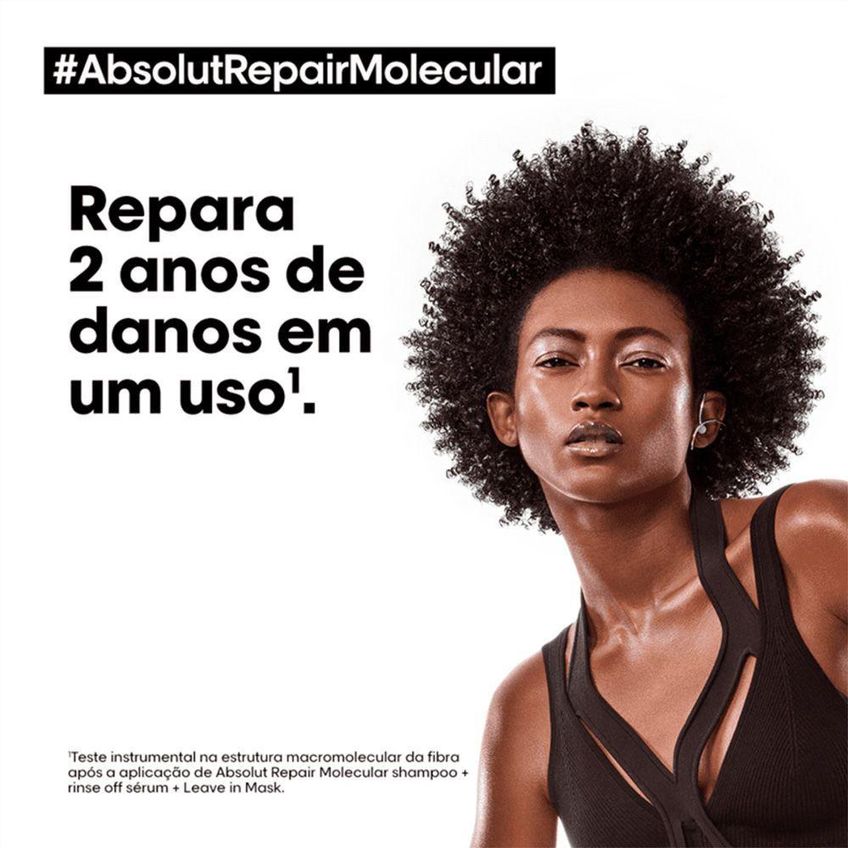 Leave-in Absolut Repair Molecular Reparação Profunda Proteção Térmica 230C L'Oréal - imagem 4