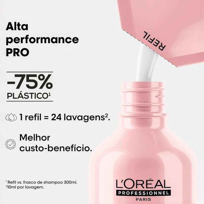 Kit L'oréal Professionnel Vitamino Color Refil Shampoo Extra Com Fórmula Antioxidante 240ml - imagem 3