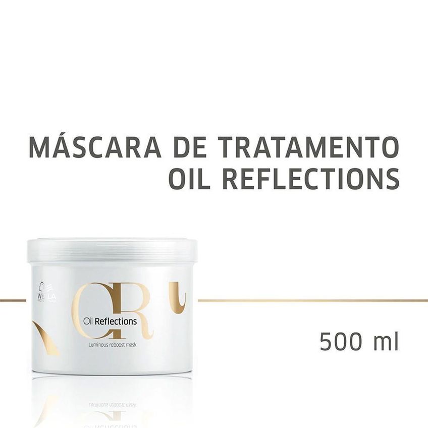 Kit Tratamento Capilar Oil Reflections Máscara Extra 2 Unidades Wella - imagem 2