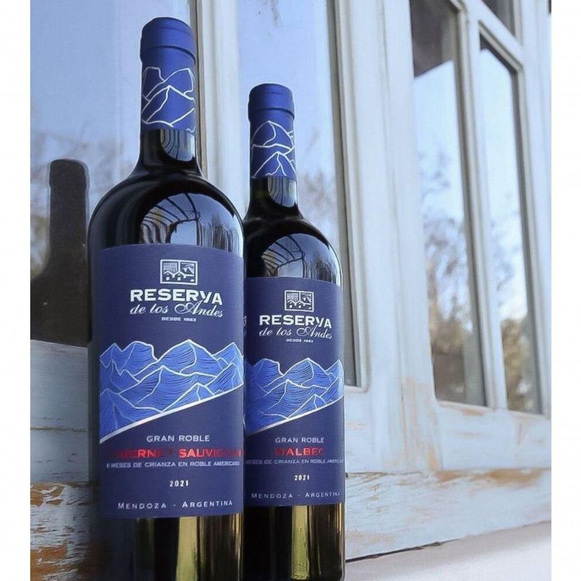 Vinho Tinto Seco Malbec Gran Roble Reserva De Los Andes 750ml - imagem 2