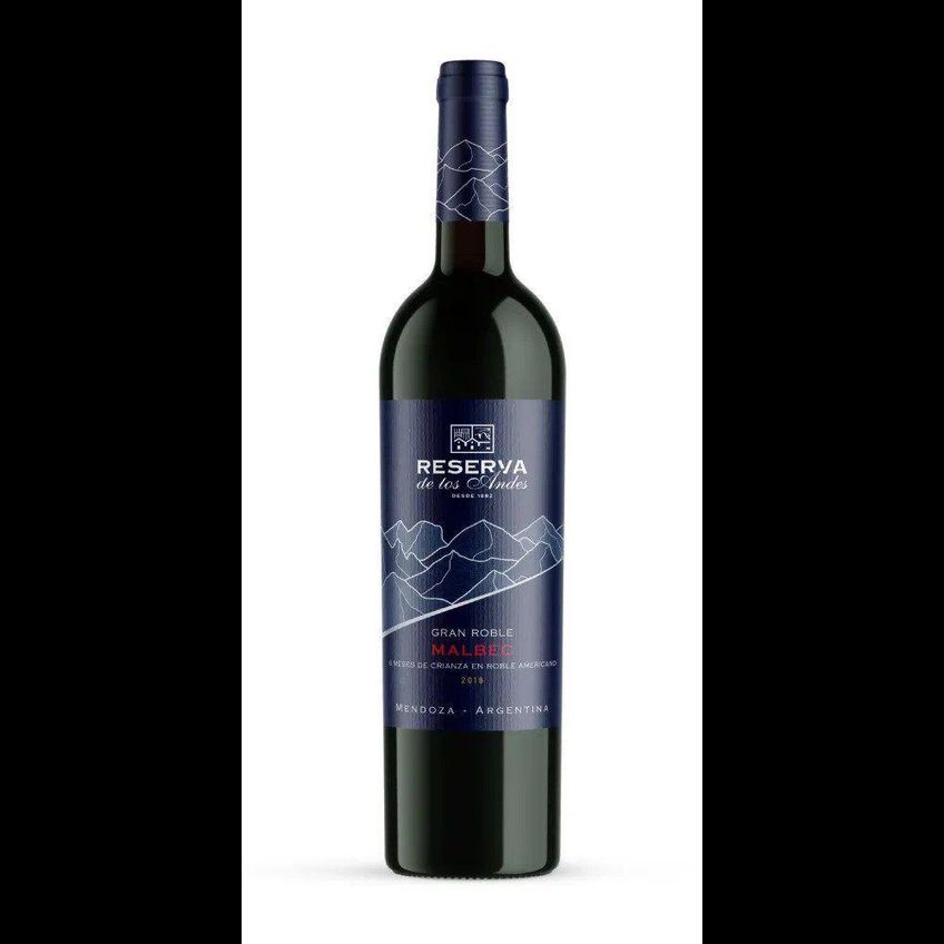 Vinho Tinto Seco Malbec Gran Roble Reserva De Los Andes 750ml - imagem 3