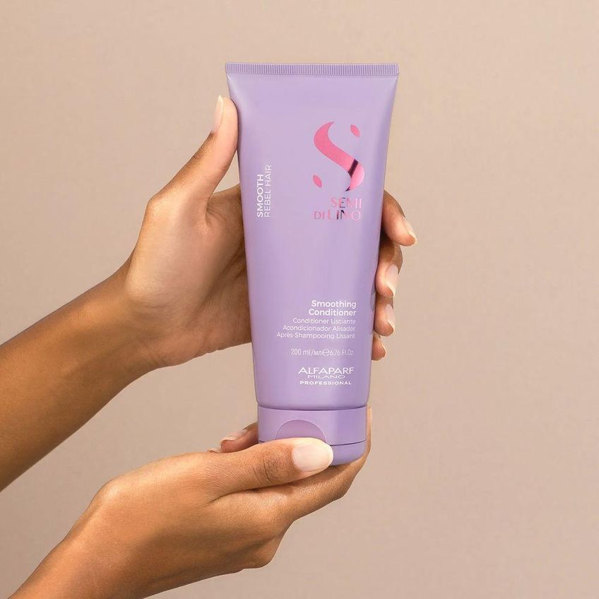 Condicionador Semi Di Lino Smooth Maciez Intensa 200ml Alfaparf - imagem 3