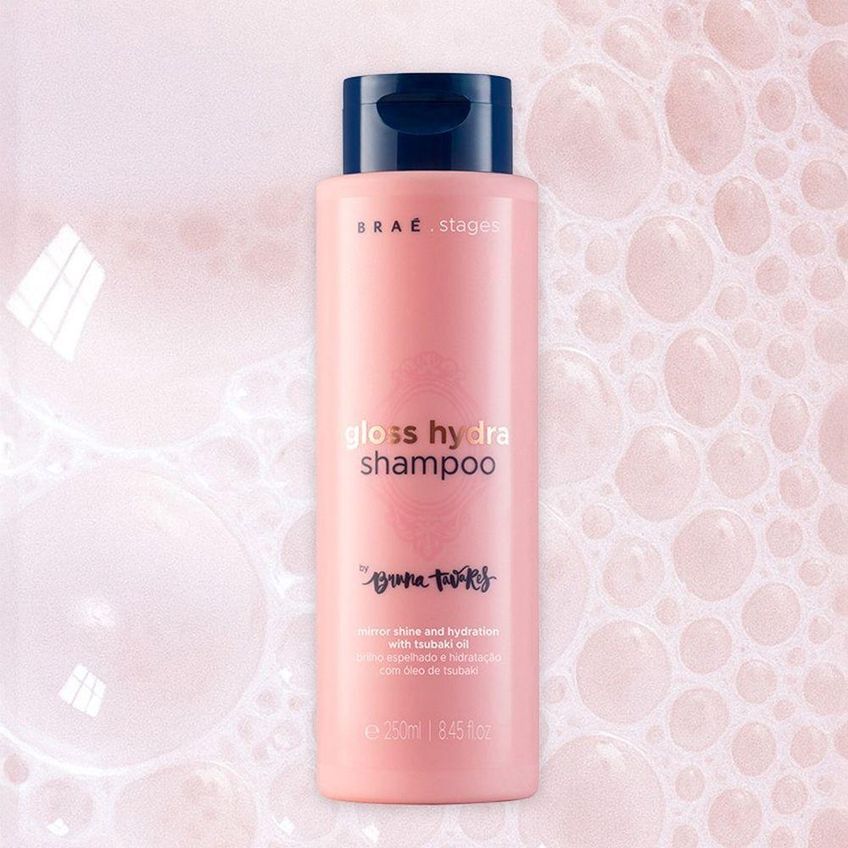 Kit De Tratamento Capilar Stages By Bruna Tavares Gloss Hydra Duo Hidratação Brilho Braé 250ml - imagem 3