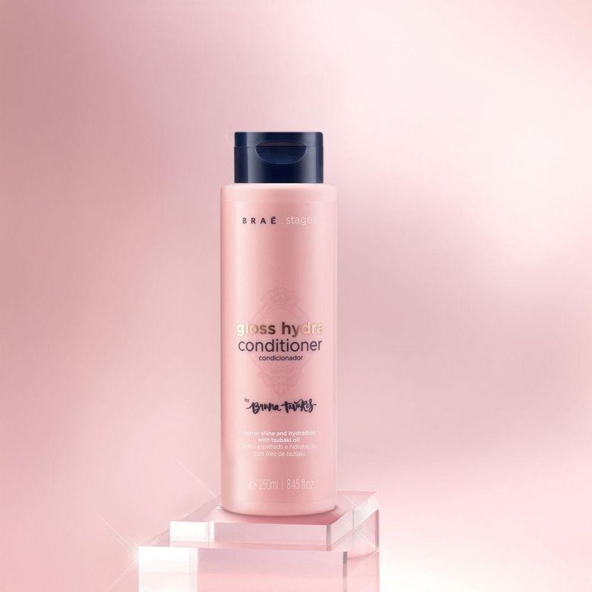 Kit De Tratamento Capilar Stages By Bruna Tavares Gloss Hydra Duo Hidratação Brilho Braé 250ml - imagem 4