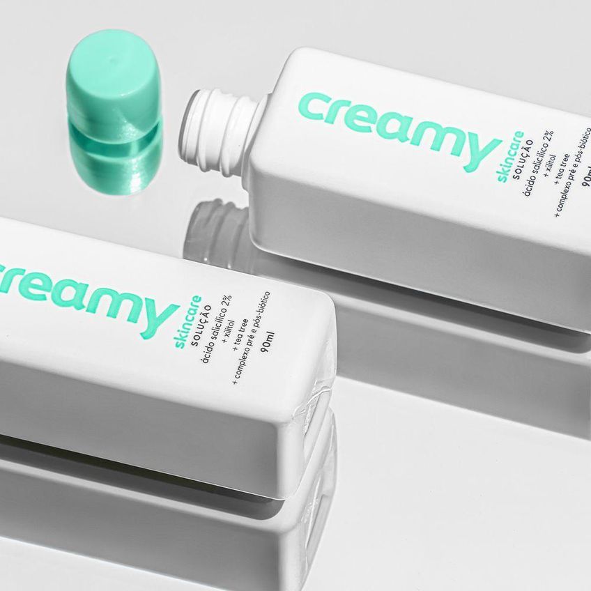 Kit Skincare Creamy Pro-adapaleno E Ácido Salicílico Com Sérum E Tônico - imagem 4