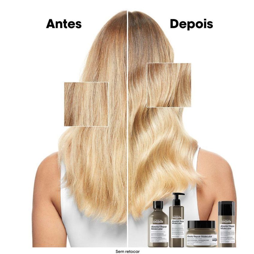 Kit De Tratamento Capilar Absolut Repair Com Shampoo 300ml E Máscara 250g L'Oréal Paris - imagem 3