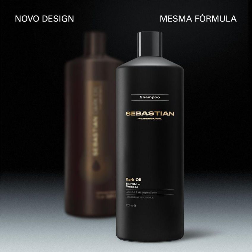 Shampoo Sebastian Professional Dark Oil Limpeza Com Maciez 1l - imagem 3