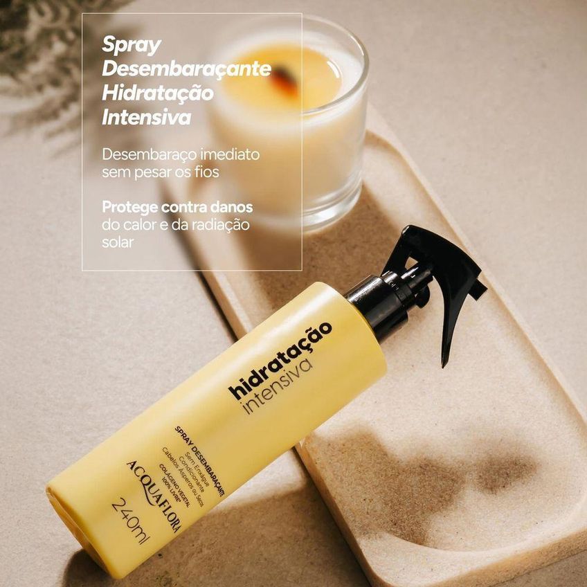 Kit De Tratamento Capilar Hidratação Intensiva Duo Leave-in Controle De Frizz Multicolorido - imagem 5