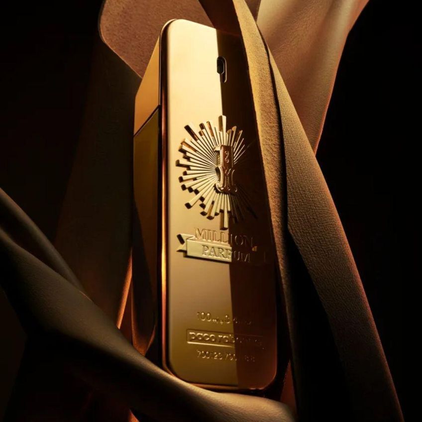 Perfume Masculino One Million Parfum 100ml Dourado Couro Paco Rabanne - imagem 4