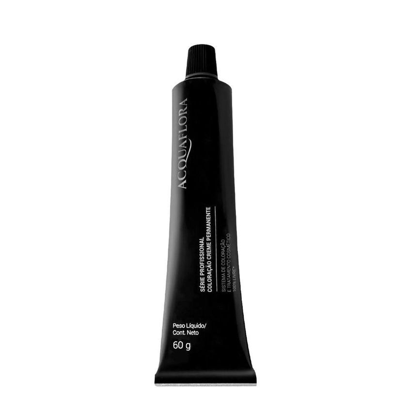 Coloração Permanente 7.0 Loiro Natural Com Brilho 60g Acquaflora - imagem 3