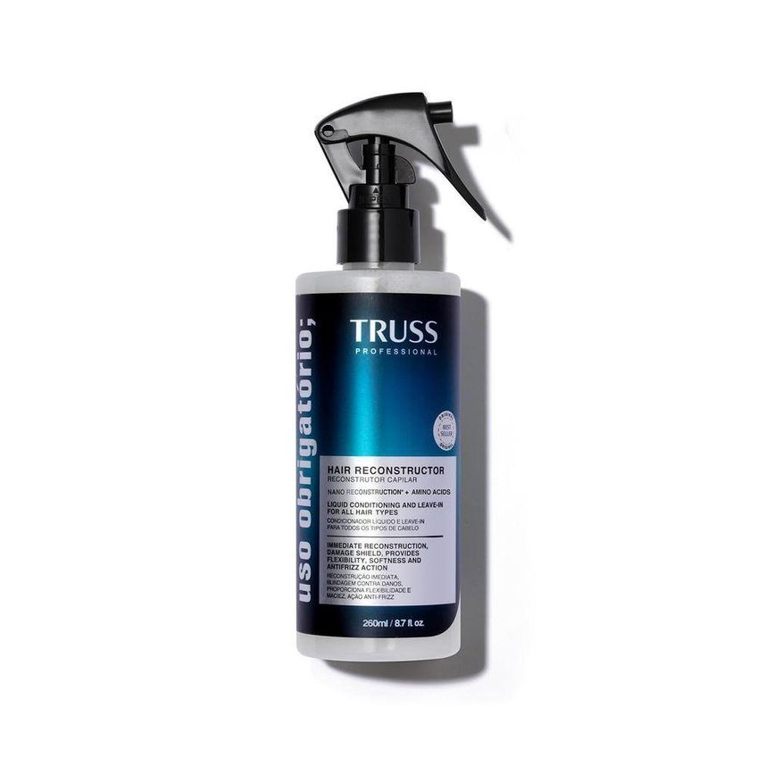 Kit Tratamento Capilar Uso Obrigatório Reconstrutor 260ml (2 Unidades) Truss - imagem 3