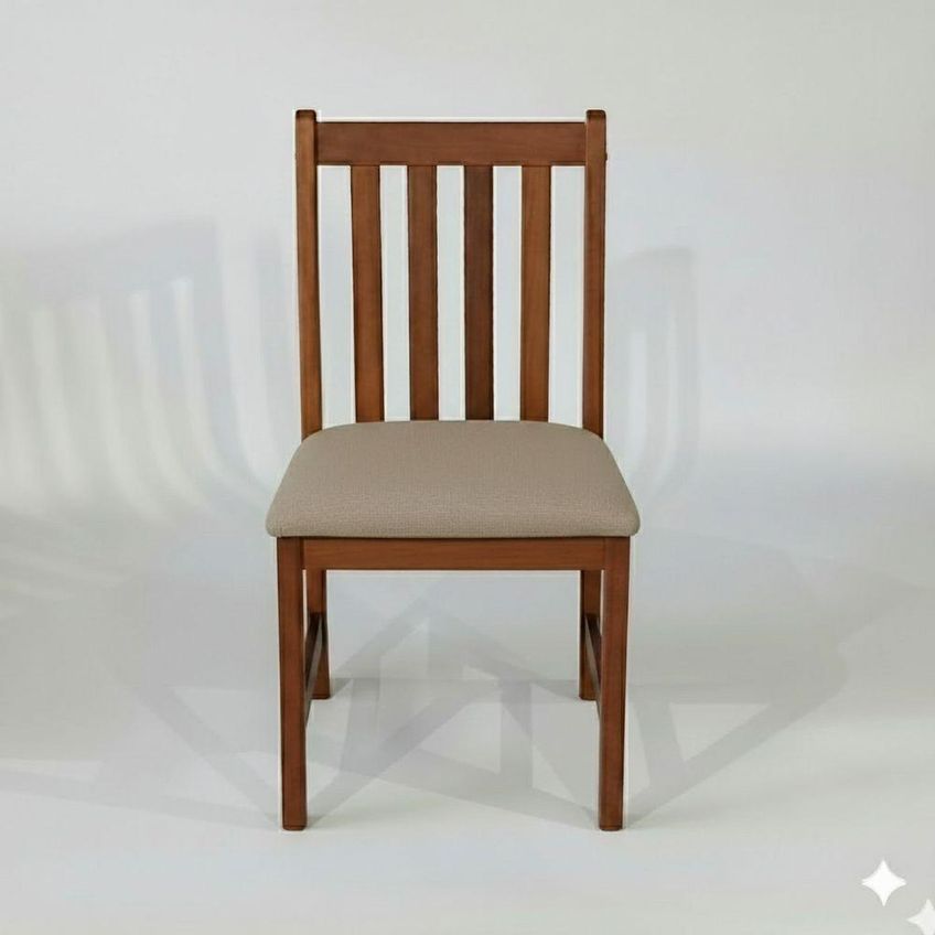 Kit 4 Cadeiras De Jantar Eucalipto Courino Café - imagem 5