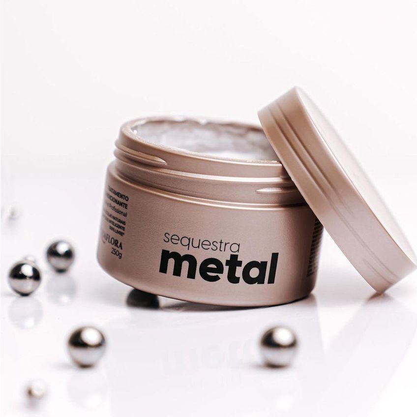 Kit De Tratamento Capilar Sequestra Metal Limpeza Antimetal Regeneração Da Fibra Multicolorido - imagem 3