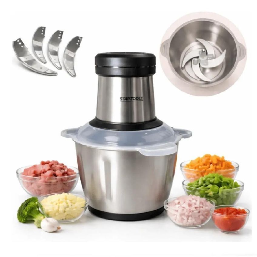 Multiprocessador Yeet Startools 200W 2L Inox 3 Velocidades 220V - imagem 3