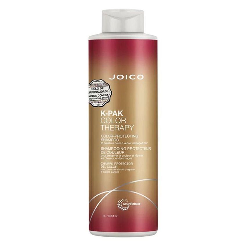Kit Tratamento Cabelos Coloridos Joico K-pak Color Therapy Shampoo 1l Condicionador 1l Máscara 500ml - imagem 2