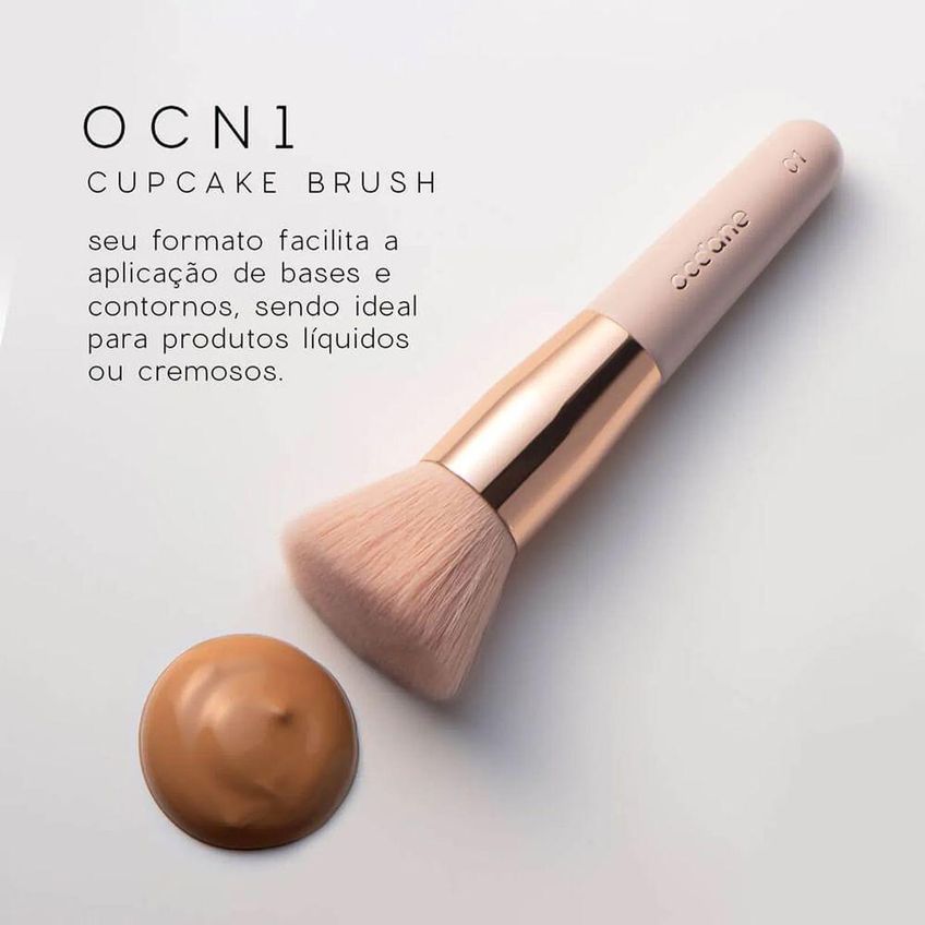 Kit De Pincéis De Maquiagem Mini Brush Kit Multicolorido Cerdas Macias Rosa Oceane - imagem 3