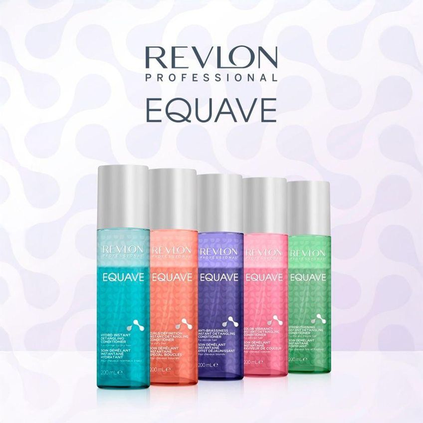 Condicionador Em Spray Equave Strengthening Instant Detangling Desembaraço Instantâneo 200ml Revlon - imagem 3