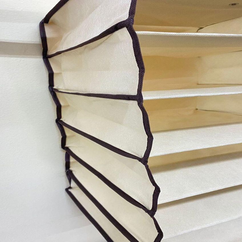 Organizador Guarda Roupa 6 Prateleiras Em Polipropileno Multiuso Para Closet Transparente Yeet - imagem 2