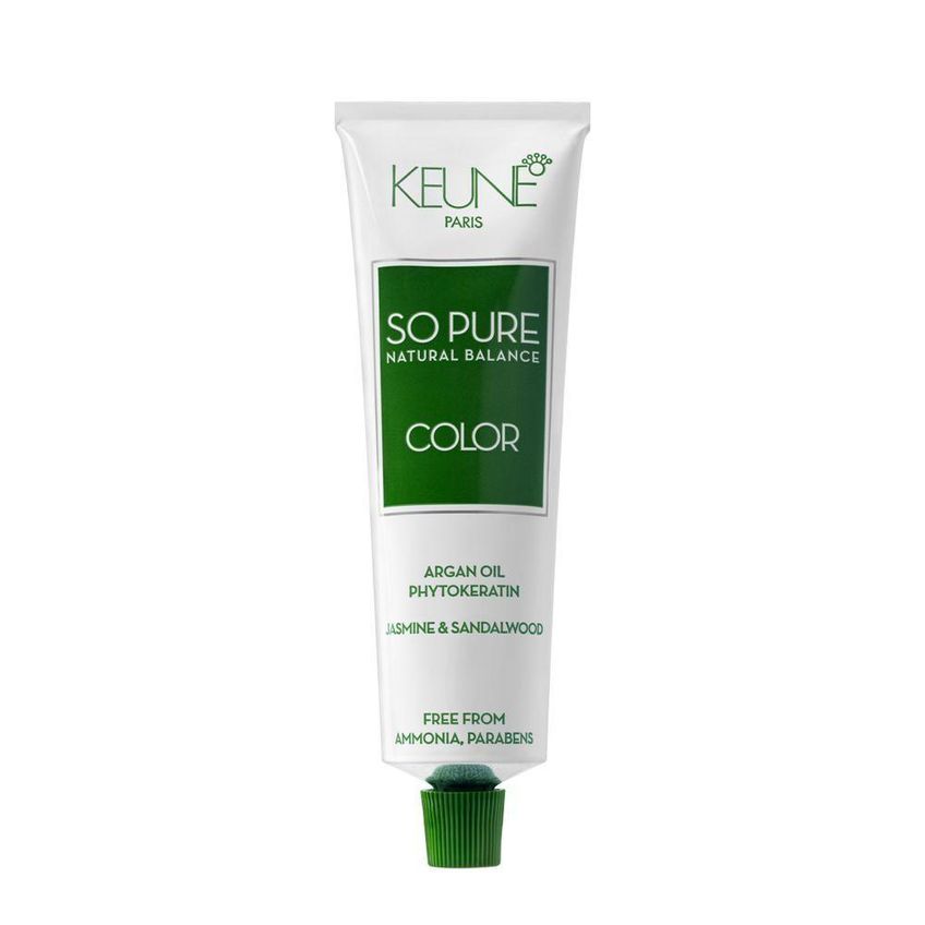 Coloração Em Creme So Pure Color 7 Cor Uniforme Multicolorido Keune 60ml - imagem 2