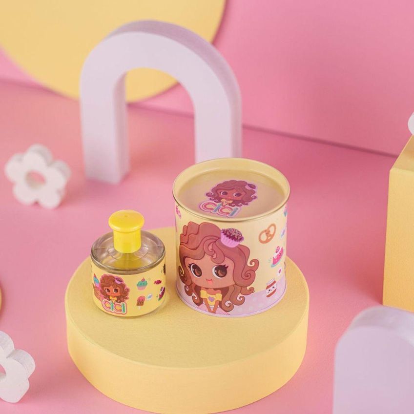 Mini Colônia Cici Mel Perfume Infantil Feminino Com Toque Adocicado 100ml Ciclo Cosméticos - imagem 4
