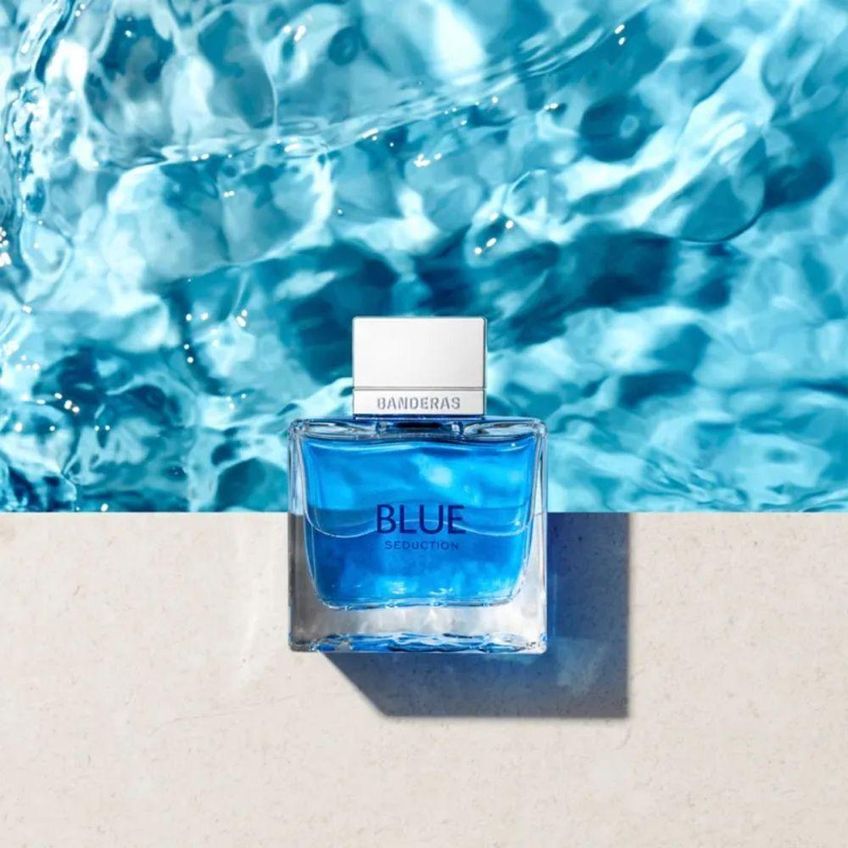 Perfume Blue Seduction Masculino Eau De Toilette 200ml Antonio Banderas - imagem 3